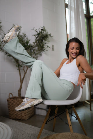 BRUSHED mindset flare legging