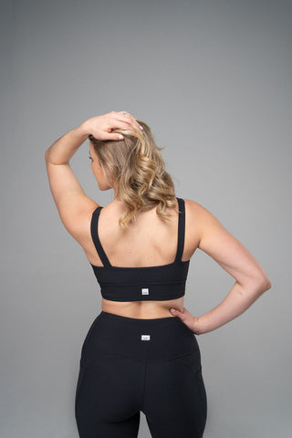 Jackie is 5'7, Bust 35D, Wearing Large