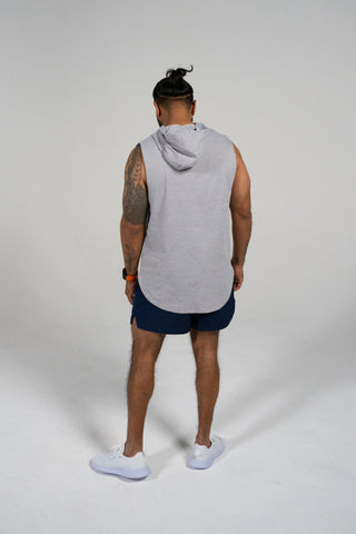 DETERMINED hooded sleeveless