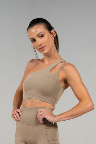 SERENE transform asymmetical sports bra