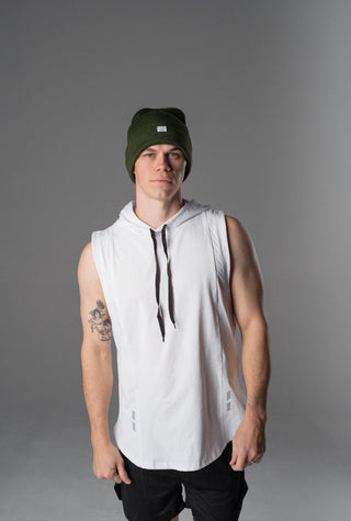 Alyth Active Alyth Beanie in Forest - Women's Athletic Clothing Front View