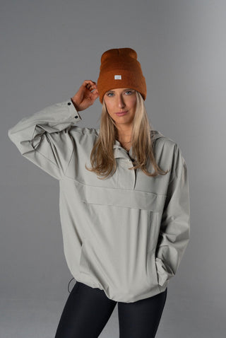 Alyth Active Alyth Beanie in Heather Grey - Women's Athletic Clothing Back View