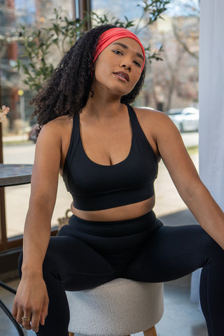 Alyth Active Alyth Headband in Serene Sage - Women's Athletic Activewear Front View