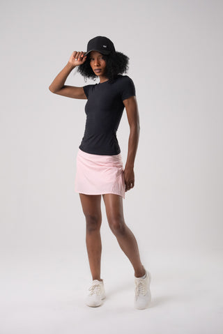 Alyth Active Alyth Waterproof Hat in Black - Women's Workout Clothing Back View