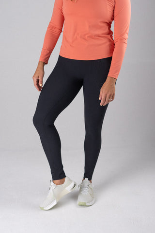 Alyth Active Dynamic Devoted Lite Legging in Army Green - Women's Workout Leggings Detail View
