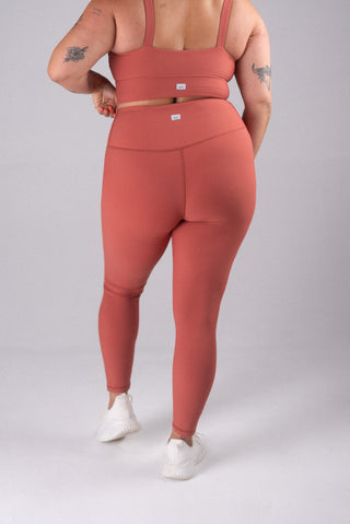 Alyth Active Dynamic Devoted Lite Legging in Desert Flower - Women's Workout Leggings Back View
