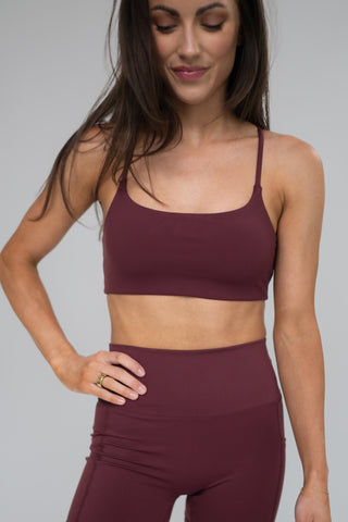 Alyth Active Gravity Catalyst Sports Bra in Royal - Women's Athletic Sports Bra Back View