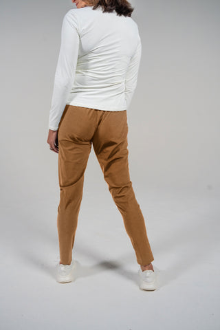 Alyth Active Grit V2 Pant in Briar - Women's Running Pants Back View