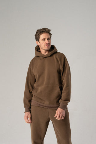 Alyth Active Impactful Hoodie in Black - Women's Lounge Hoodie Side View