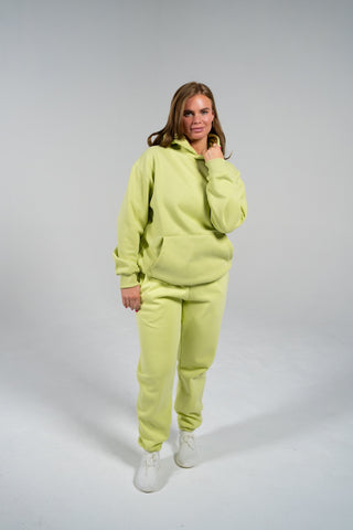 Alyth Active Impactful Hoodie in Light Grey - Women's Lounge Hoodie Side View