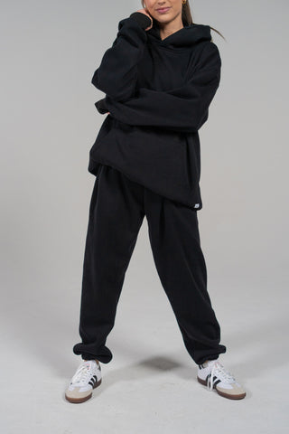 Alyth Active Impactful Joggers in Black - Women's Lounge Joggers Front View