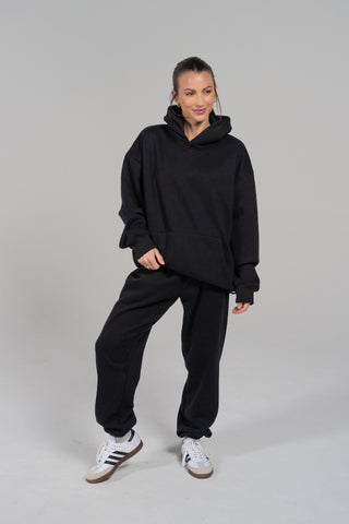 Alyth Active Impactful Joggers in Milk Chocolate - Women's Lounge Joggers Side View