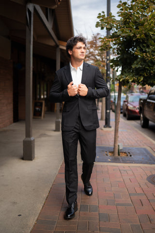 Alyth Active Momentum Polo in Spring Mint - Women's Workout Clothing Back View