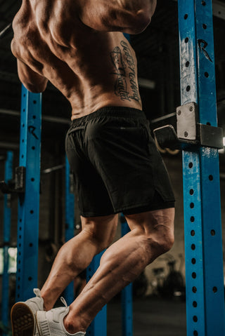 Alyth Active Powerful Shorts in Army Green - Women's Workout Shorts Front View