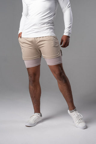 Alyth Active Powerful Shorts in Dark Brown - Women's Workout Shorts Front View