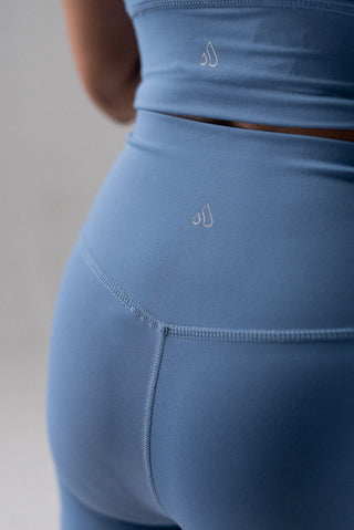 Alyth Active Serene Transform Short in Black - Women's Athletic Shorts Side View