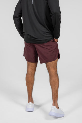 Alyth Active Worthy Linerless Shorts in Fossil Grey - Women's Workout Shorts Front View
