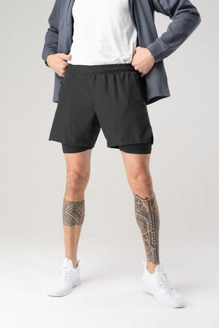 Alyth Active Worthy Shorts in White - Women's Workout Shorts Front View